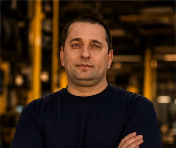 Oleksandr — Mechanik serwisowy